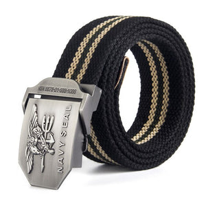 Military Outdoor Training Tactical Belt for Men