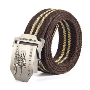 Military Outdoor Training Tactical Belt for Men