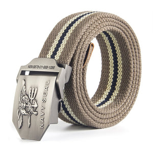 Military Outdoor Training Tactical Belt for Men