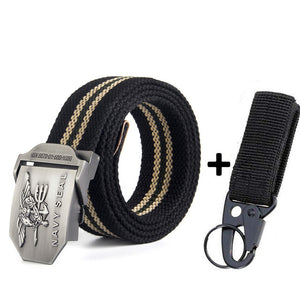 Military Outdoor Training Tactical Belt for Men