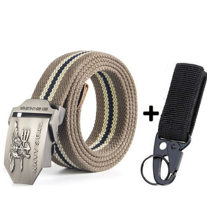 Military Outdoor Training Tactical Belt for Men