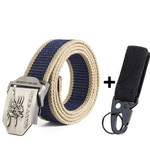 Military Outdoor Training Tactical Belt for Men