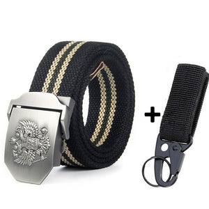 Military Outdoor Training Tactical Belt for Men