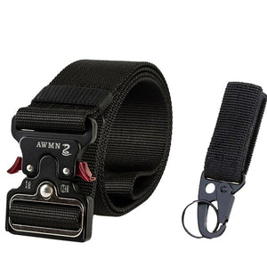 Military Outdoor Training Tactical Belt for Men