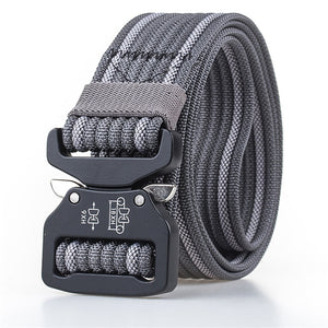 Military Outdoor Training Tactical Belt for Men