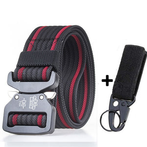 Military Outdoor Training Tactical Belt for Men