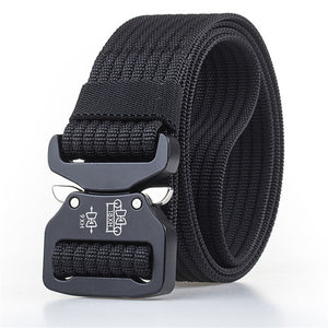 Military Outdoor Training Tactical Belt for Men