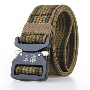 Military Outdoor Training Tactical Belt for Men