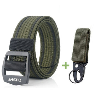 Military Outdoor Training Tactical Belt for Men