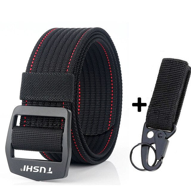 Military Outdoor Training Tactical Belt for Men