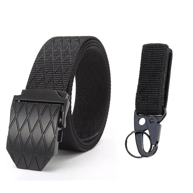 Military Outdoor Training Tactical Belt for Men