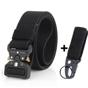 Military Outdoor Training Tactical Belt for Men