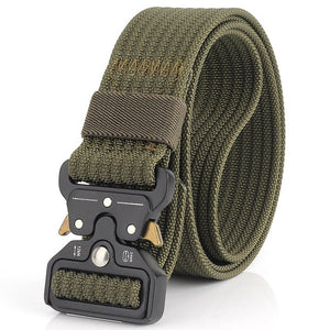 Military Outdoor Training Tactical Belt for Men