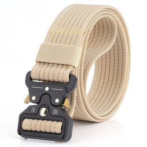 Military Outdoor Training Tactical Belt for Men