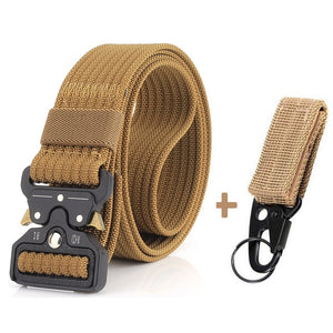 Military Outdoor Training Tactical Belt for Men