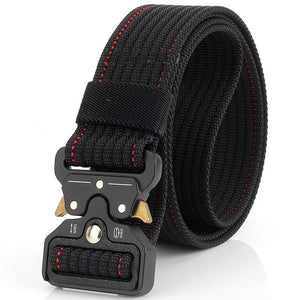 Military Outdoor Training Tactical Belt for Men