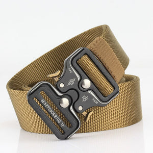 Military Outdoor Training Tactical Belt for Men