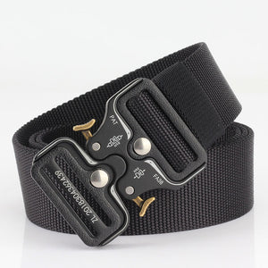 Military Outdoor Training Tactical Belt for Men