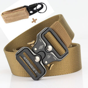 Military Outdoor Training Tactical Belt for Men