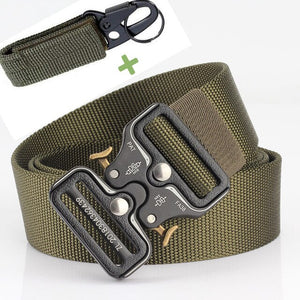 Military Outdoor Training Tactical Belt for Men