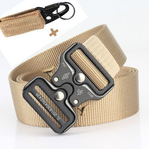 Military Outdoor Training Tactical Belt for Men