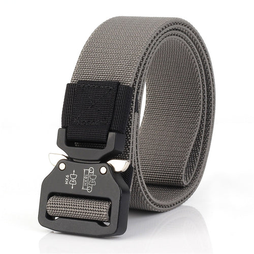 Military Outdoor Training Tactical Belt for Men