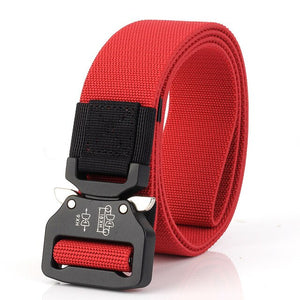 Military Outdoor Training Tactical Belt for Men