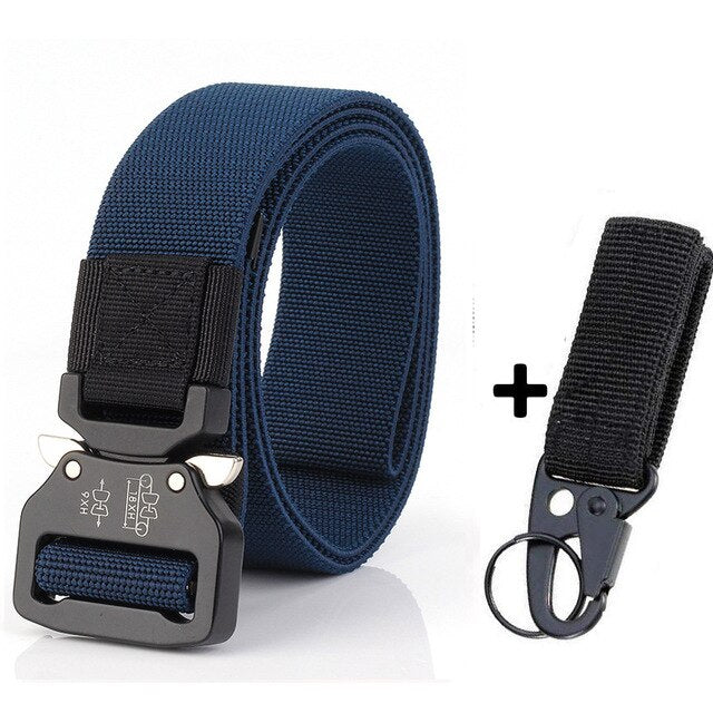 Military Outdoor Training Tactical Belt for Men