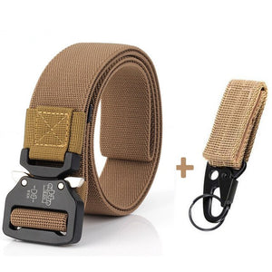 Military Outdoor Training Tactical Belt for Men