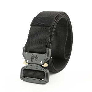 Military Outdoor Training Tactical Belt for Men