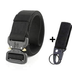 Military Outdoor Training Tactical Belt for Men