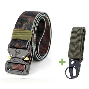 Military Outdoor Training Tactical Belt for Men