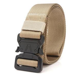 Military Outdoor Training Tactical Belt for Men