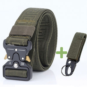 Military Outdoor Training Tactical Belt for Men