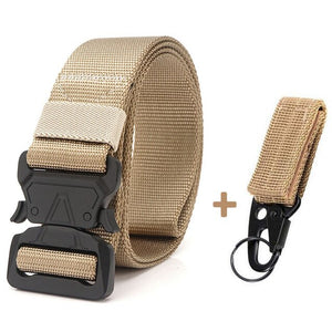 Military Outdoor Training Tactical Belt for Men