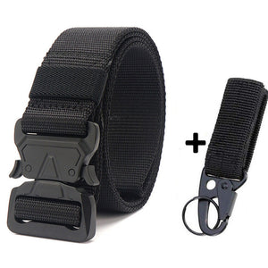 Military Outdoor Training Tactical Belt for Men