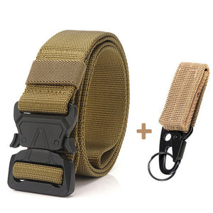 Military Outdoor Training Tactical Belt for Men