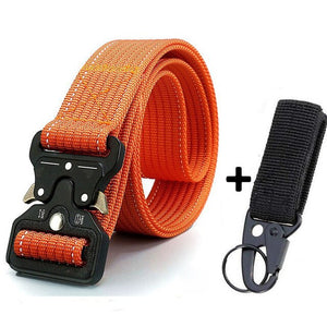 Military Outdoor Training Tactical Belt for Men