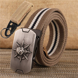 Military Outdoor Training Tactical Belt for Men