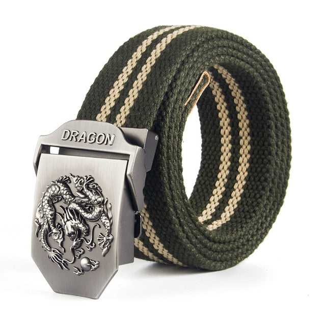 Military Outdoor Training Tactical Belt for Men
