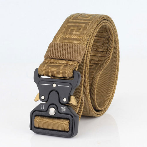 Military Outdoor Training Tactical Belt for Men