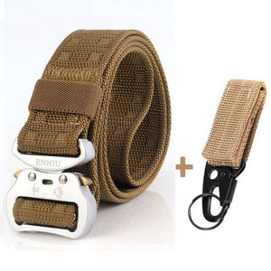 Military Outdoor Training Tactical Belt for Men
