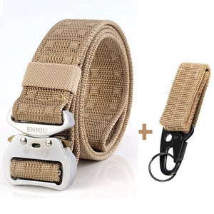 Military Outdoor Training Tactical Belt for Men