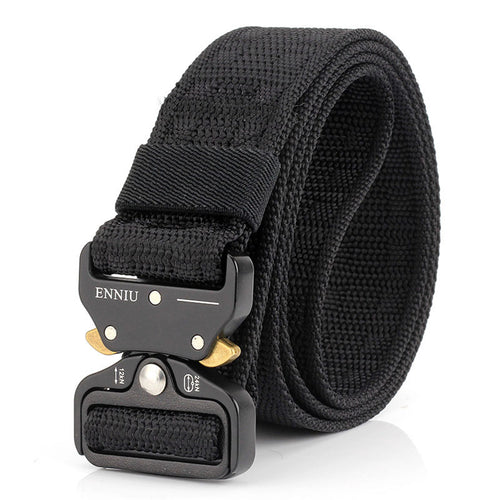 Military Outdoor Training Tactical Belt for Men