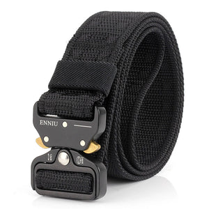 Military Outdoor Training Tactical Belt for Men