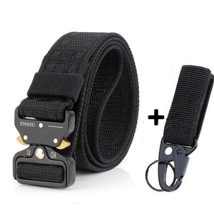 Military Outdoor Training Tactical Belt for Men