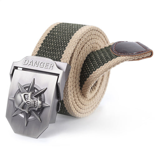 Military Outdoor Training Tactical Belt for Men