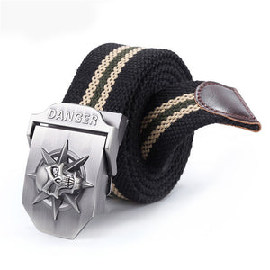 Military Outdoor Training Tactical Belt for Men