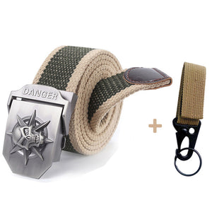 Military Outdoor Training Tactical Belt for Men