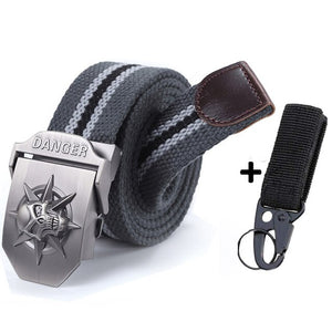 Military Outdoor Training Tactical Belt for Men